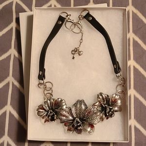 Fossil Wild Orchid Necklace